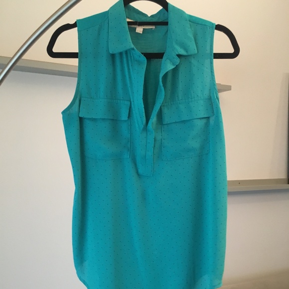 Loft Mixed Media Pocket Tank - Picture 1 of 2